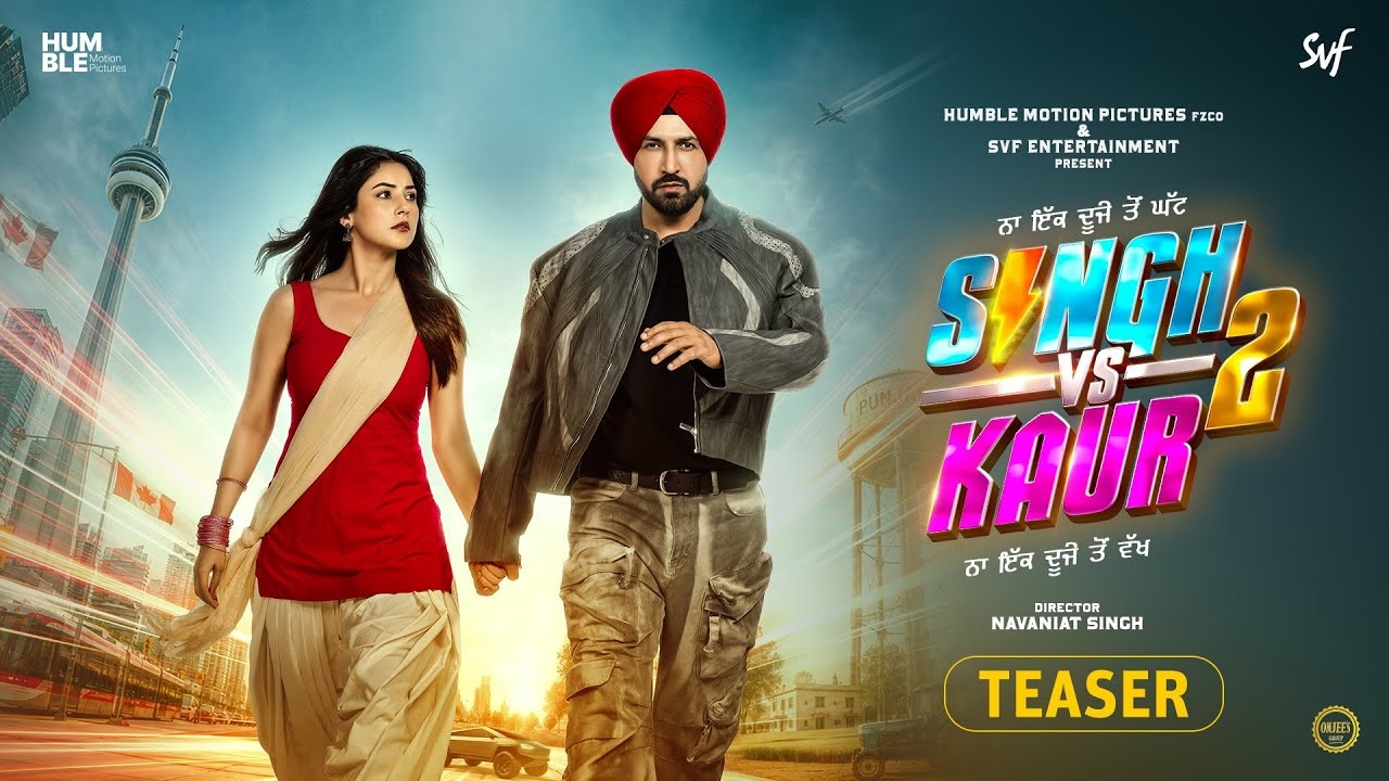 Singh vs Kaur 2 official film artwork